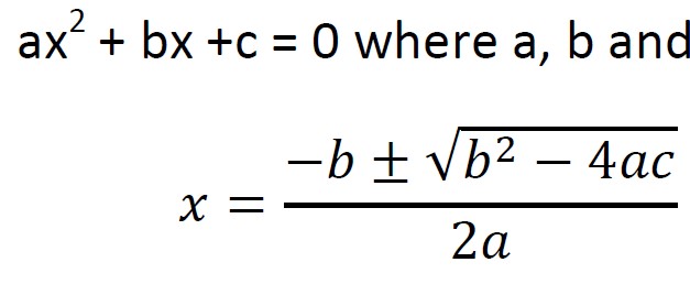 Use the quadratic formula to find the roots of the quadratics if they exist.